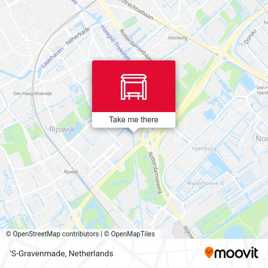 'S-Gravenmade map