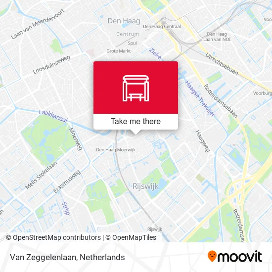 Van Zeggelenlaan map
