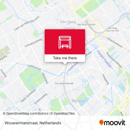 Wouwermanstraat map