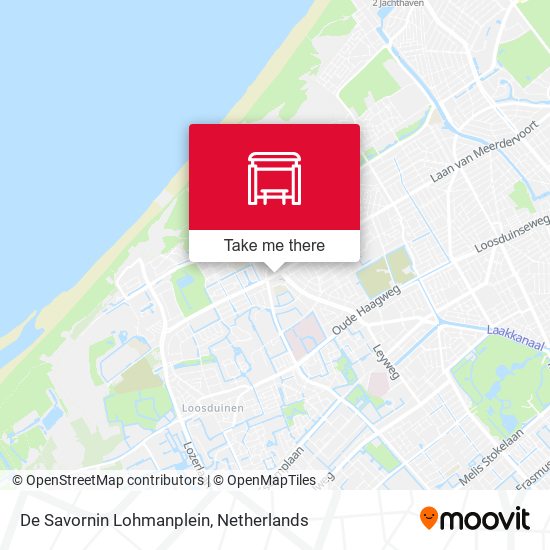 De Savornin Lohmanplein Karte