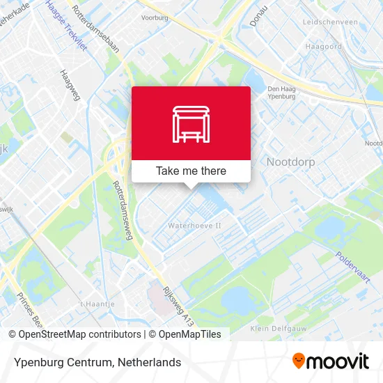 Ypenburg Centrum map