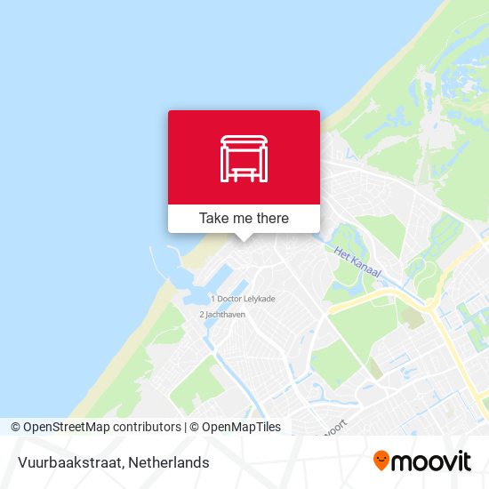 Vuurbaakstraat map