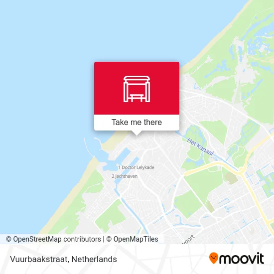 Vuurbaakstraat map