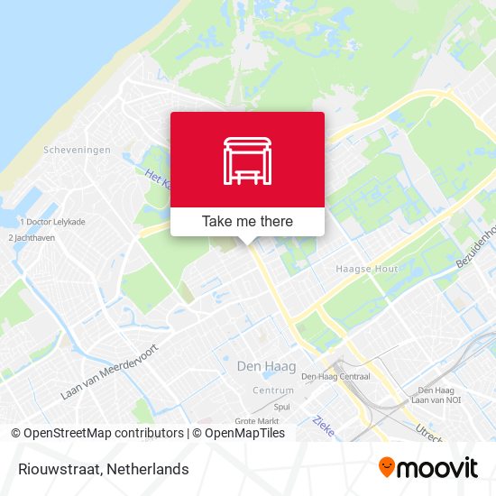 Riouwstraat map