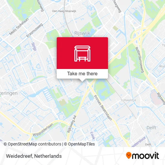 Weidedreef map