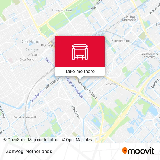 Zonweg map