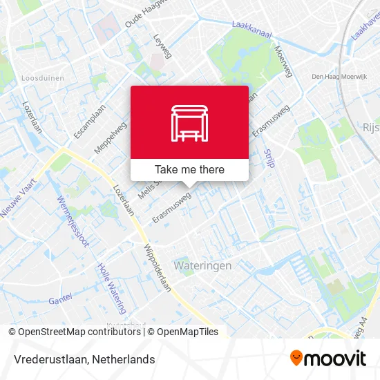 Vrederustlaan map