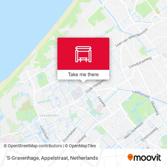 'S-Gravenhage, Appelstraat map