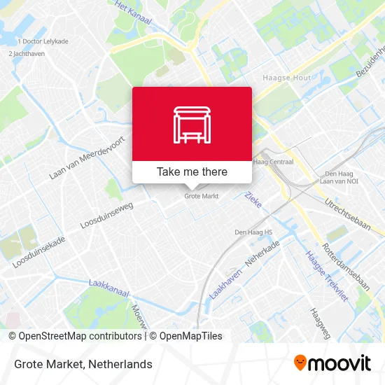 Grote Markt map