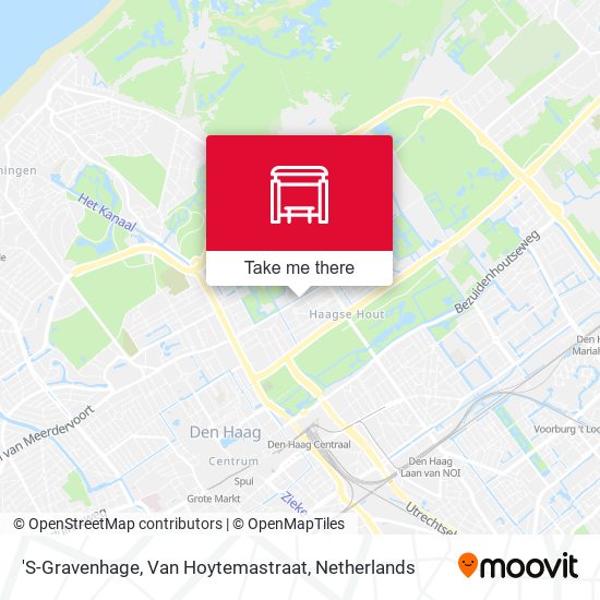 'S-Gravenhage, Van Hoytemastraat map