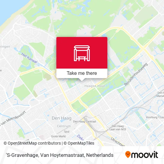'S-Gravenhage, Van Hoytemastraat map