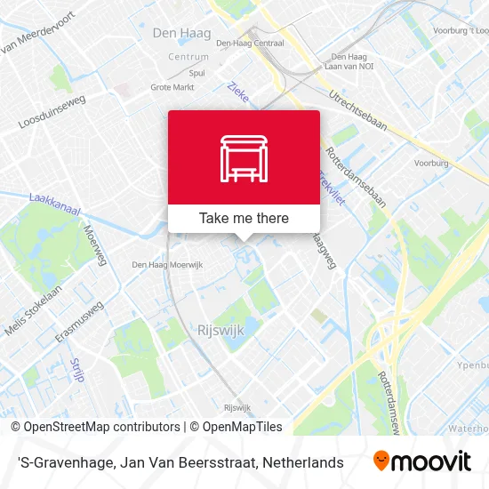 'S-Gravenhage, Jan Van Beersstraat map