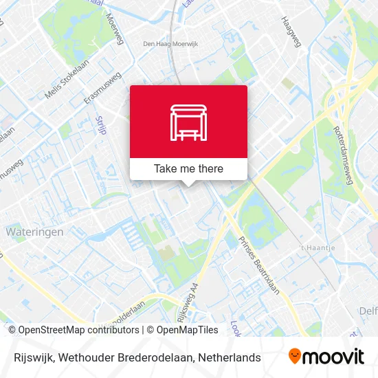 Rijswijk, Wethouder Brederodelaan map