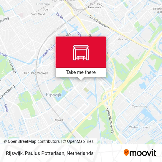 Rijswijk, Paulus Potterlaan Karte