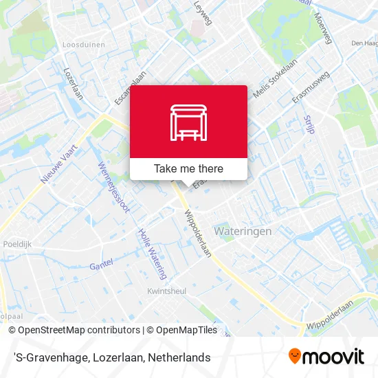 'S-Gravenhage, Lozerlaan map