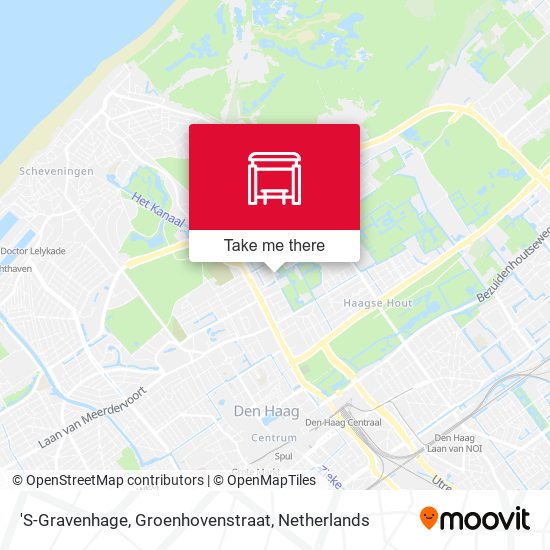 'S-Gravenhage, Groenhovenstraat map