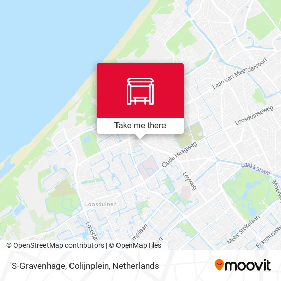 'S-Gravenhage, Colijnplein map