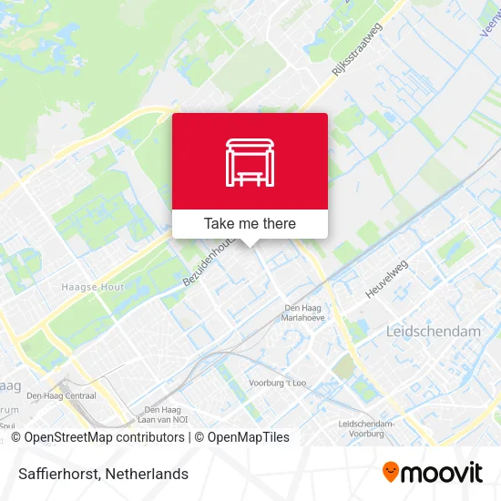 Saffierhorst map