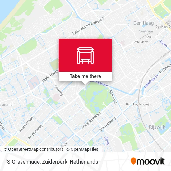 'S-Gravenhage, Zuiderpark map