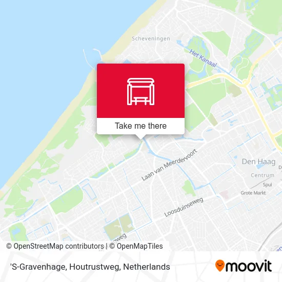 'S-Gravenhage, Houtrustweg map