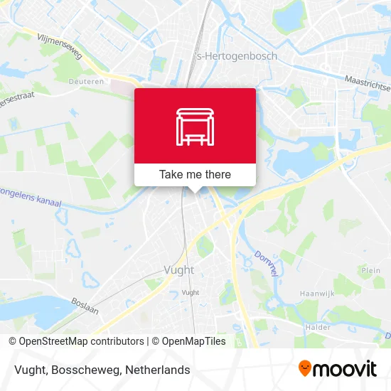 Vught, Bosscheweg map