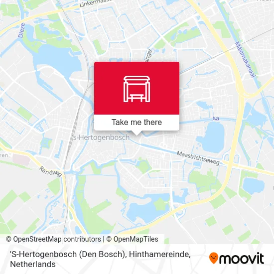 'S-Hertogenbosch (Den Bosch), Hinthamereinde map