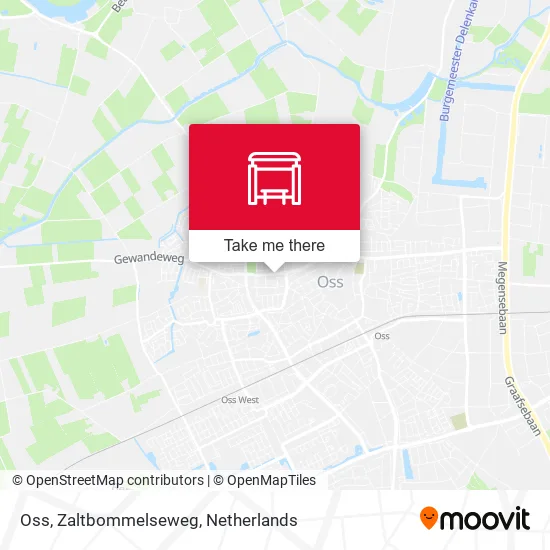 Oss, Zaltbommelseweg map