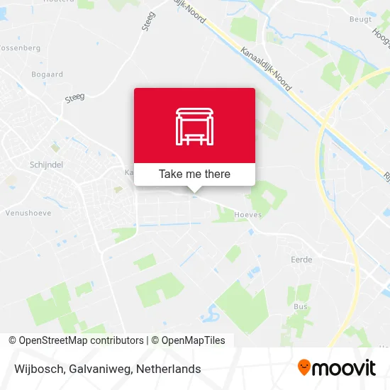 Wijbosch, Galvaniweg map
