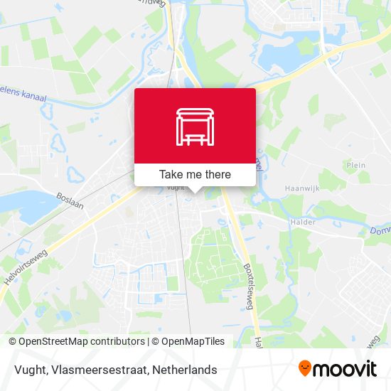 Vught, Vlasmeersestraat map