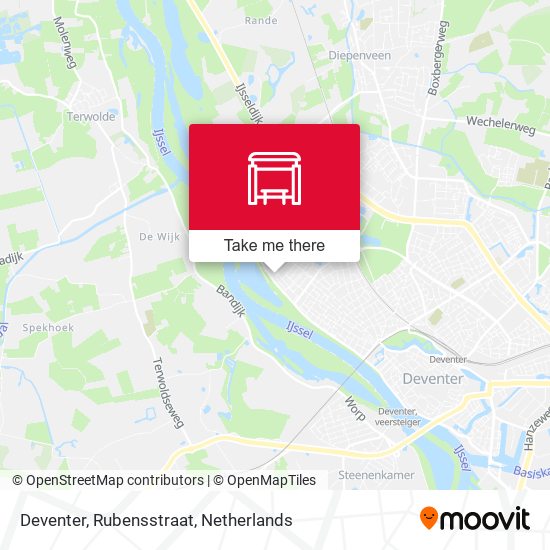 Deventer, Rubensstraat map