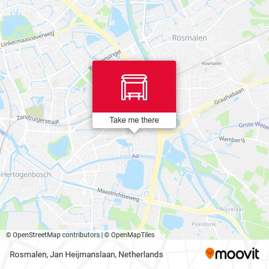 Rosmalen, Jan Heijmanslaan map