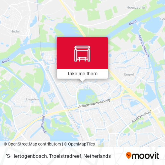 'S-Hertogenbosch, Troelstradreef map