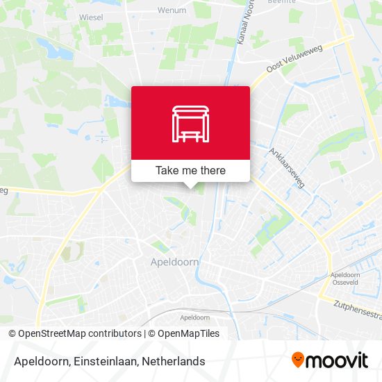 Apeldoorn, Einsteinlaan map