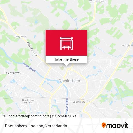 Doetinchem, Loolaan map