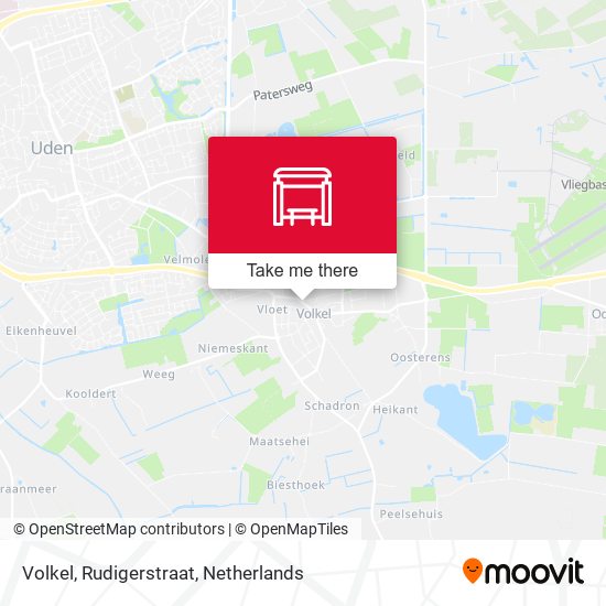 Volkel, Rudigerstraat map