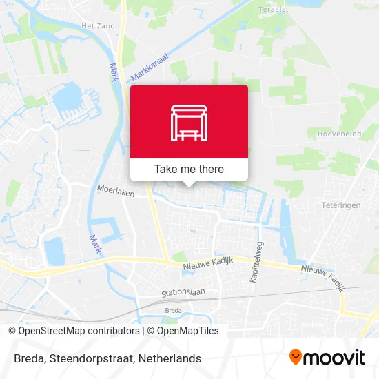 Breda, Steendorpstraat map