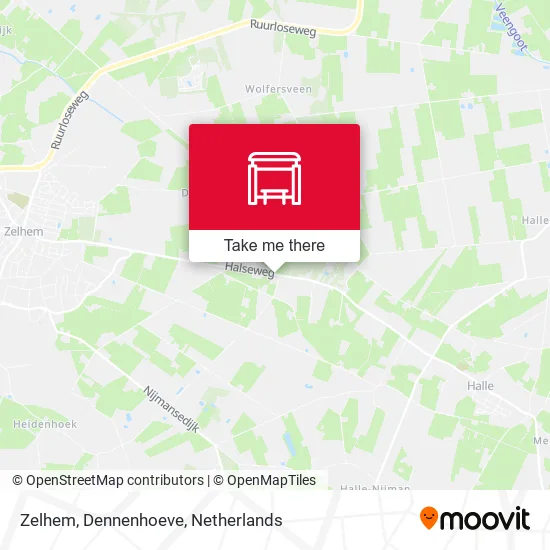 Zelhem, Dennenhoeve map
