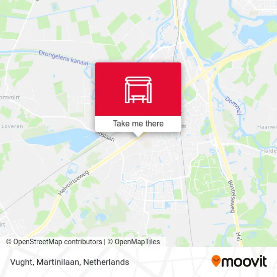 Vught, Martinilaan map