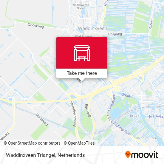 Waddinxveen Triangel map