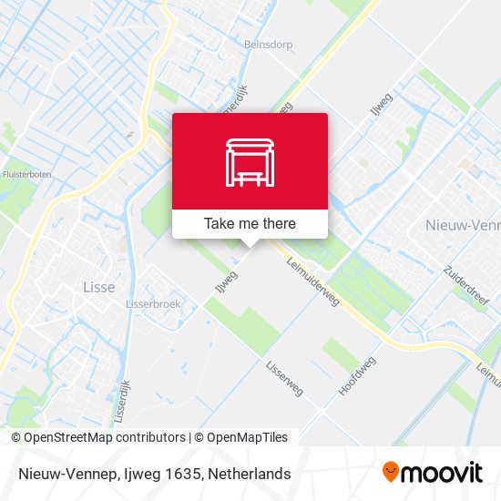 Nieuw-Vennep, Ijweg 1635 map