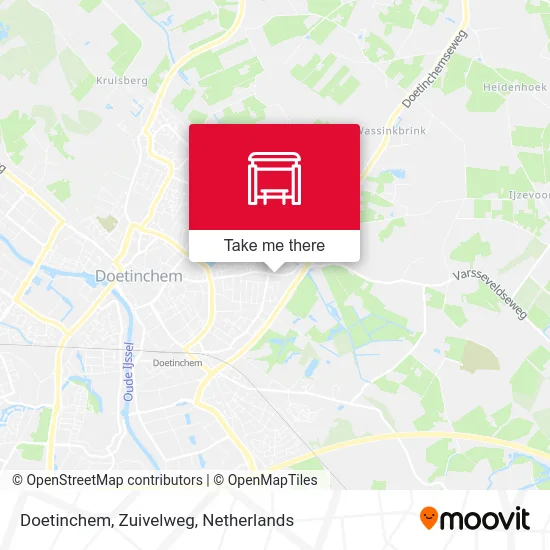 Doetinchem, Zuivelweg map