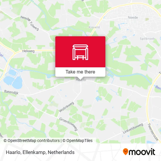 Haarlo, Ellenkamp map