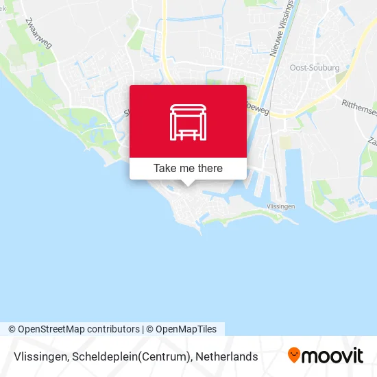 Vlissingen, Scheldeplein(Centrum) map