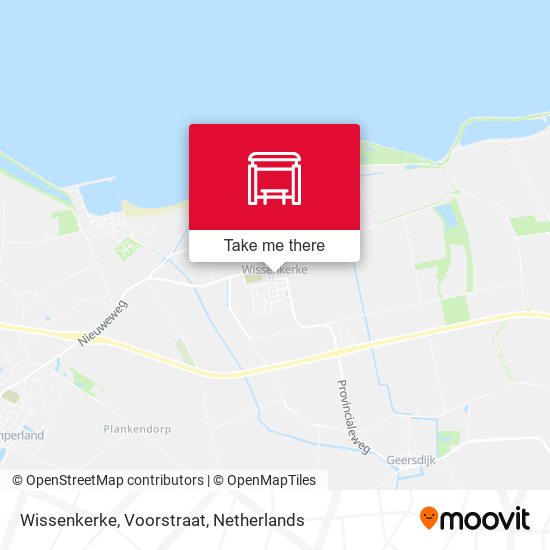 Wissenkerke, Voorstraat map