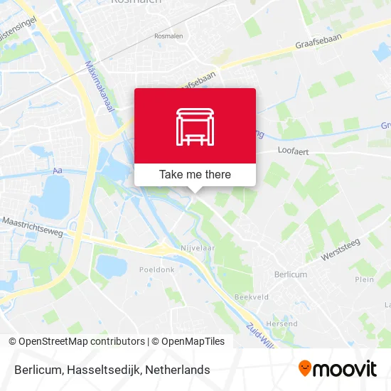 Berlicum, Hasseltsedijk map