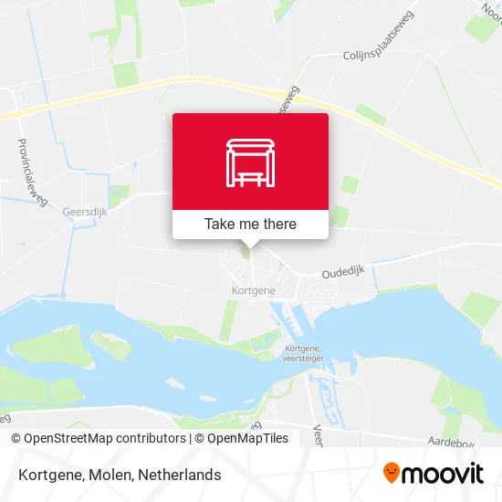 Kortgene, Molen map