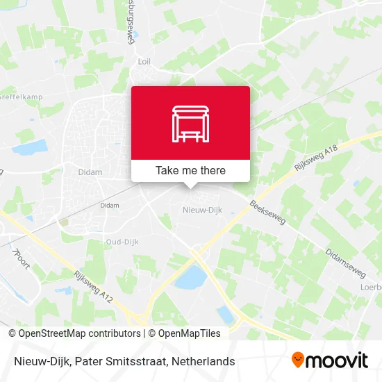 Nieuw-Dijk, Pater Smitsstraat map