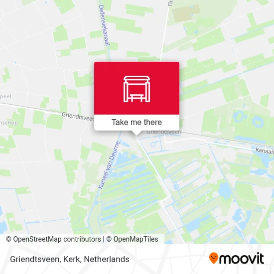 Griendtsveen, Kerk map