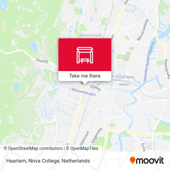 Haarlem, Nova College map