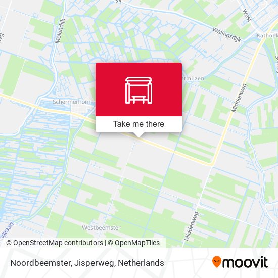 Noordbeemster, Jisperweg map